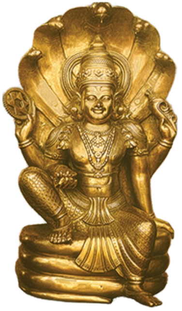 Sree Poornathrayeesa, presiding deity of the Poornathrayeesa Temple, Tripunithura